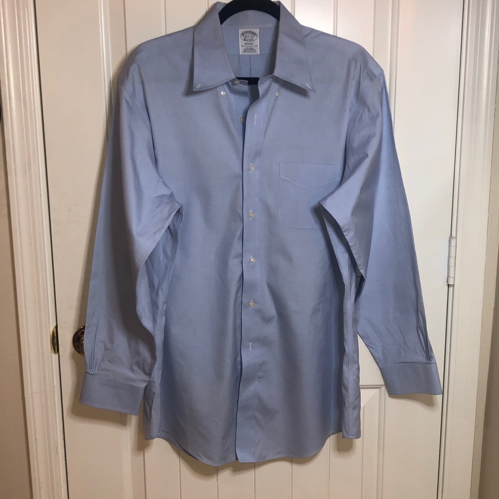 Brooks Brothers Light Blue Regent Polo